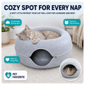 CozyNest Donut Cat Tunnel