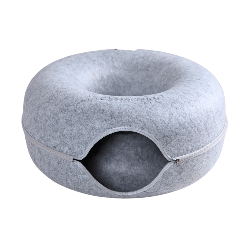CozyNest Donut Cat Tunnel